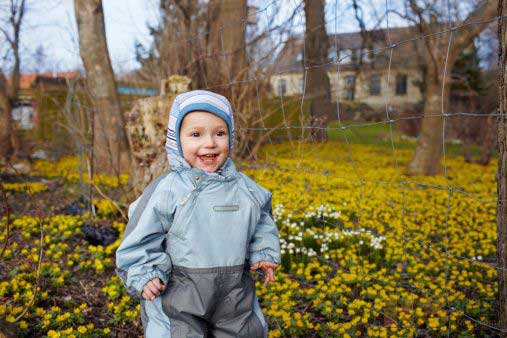 宝宝春季穿衣的四大标准