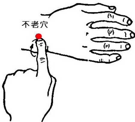 要想老来眼不花 按揉穴位即可