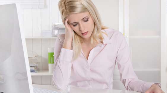 久坐易致7大健康问题