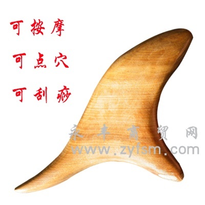 香木穴位按摩棒点穴棒木三角雀按摩器脚底足底按摩棒点穴器足疗棒