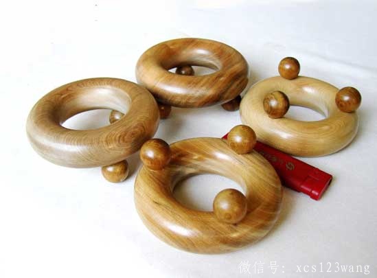 香木头部腹部按摩器按摩穴位效果好