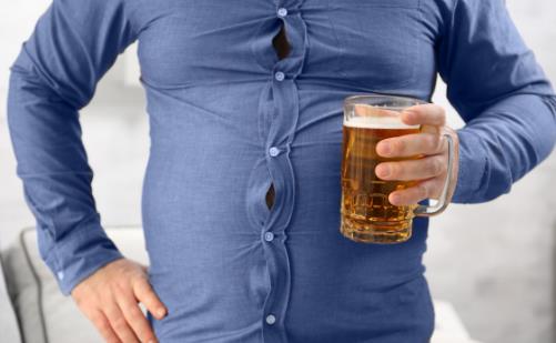 啤酒肚发硬更危险 睡眠质量差也能造就啤酒肚