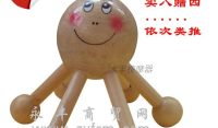 手动头皮按摩器头部按摩爪大小腿部按摩神器按摩工具木按摩器