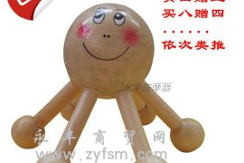 手动头皮按摩器头部按摩爪大小腿部按摩神器按摩工具木按摩器