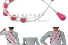 手动颈椎按摩器按摩工具滚轮 家用保健按摩器材拉背器脖子按摩器